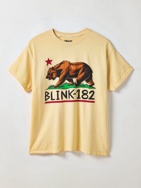 Urban Outfitters Blink 182 Bear Graphic Tee